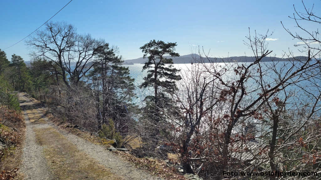 Sonstangen kyststi utsikt Jeløy