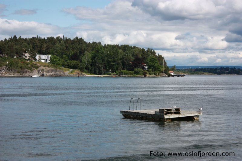 Badeflåte Ferieklubben Kalvøya