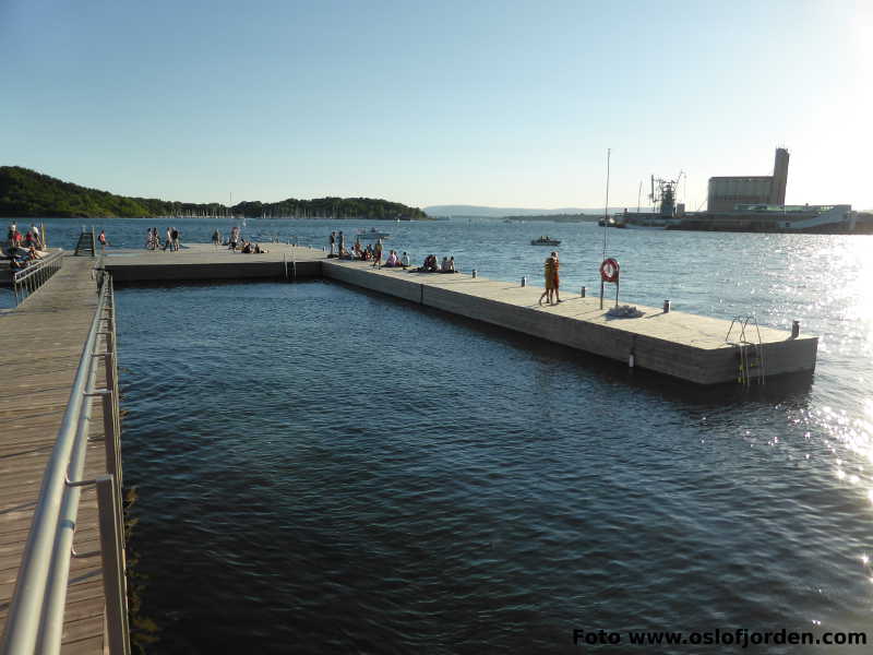 Sørenga sjøbad badeplass Oslo